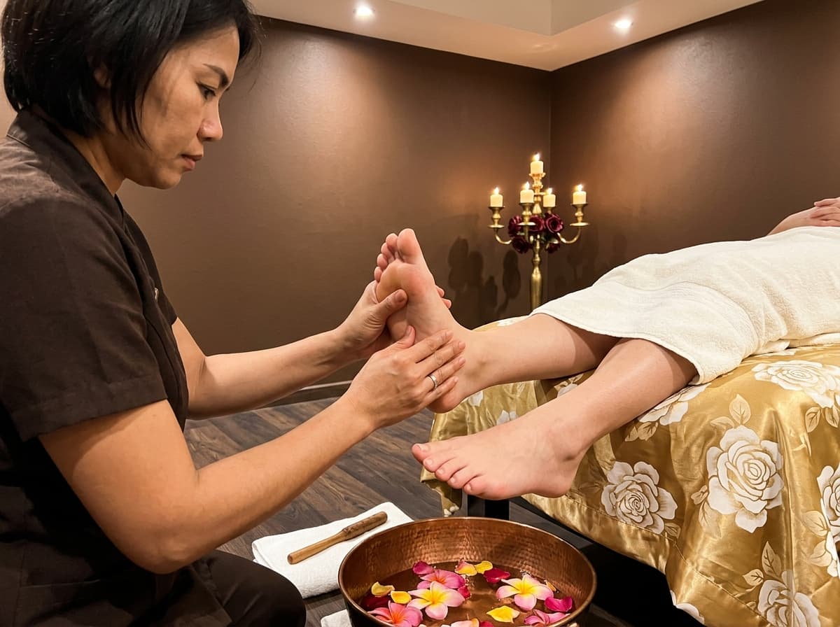 นวดเท้า